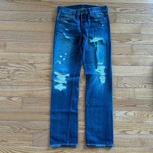LEVIS RED TAB BOYFRIEND JEANS 27